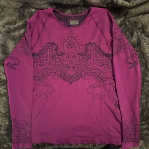 001 EUC ATHLETA women’s long sleeve shirt.